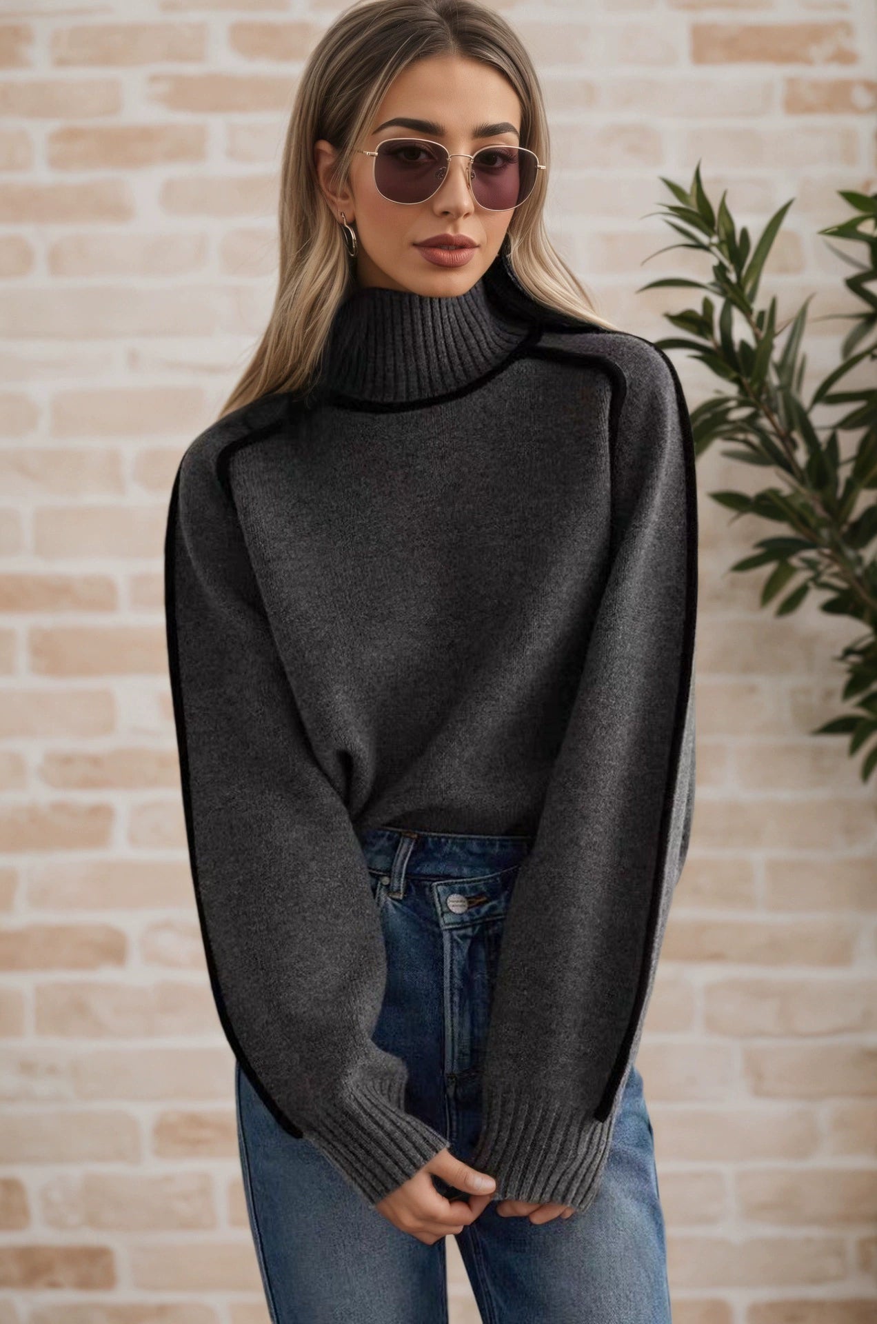SYDNEY | Women´s knitted cozy turtleneck