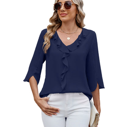 Megan | Women´s Ruffled blouse