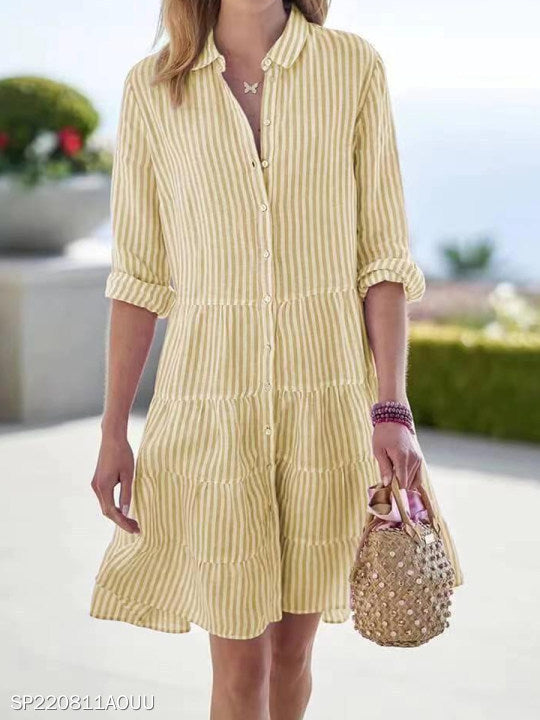 CLAIRE | Women´s striped dress