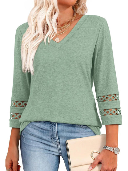 VICTORIA | Womens´s v-neck sweatshirt