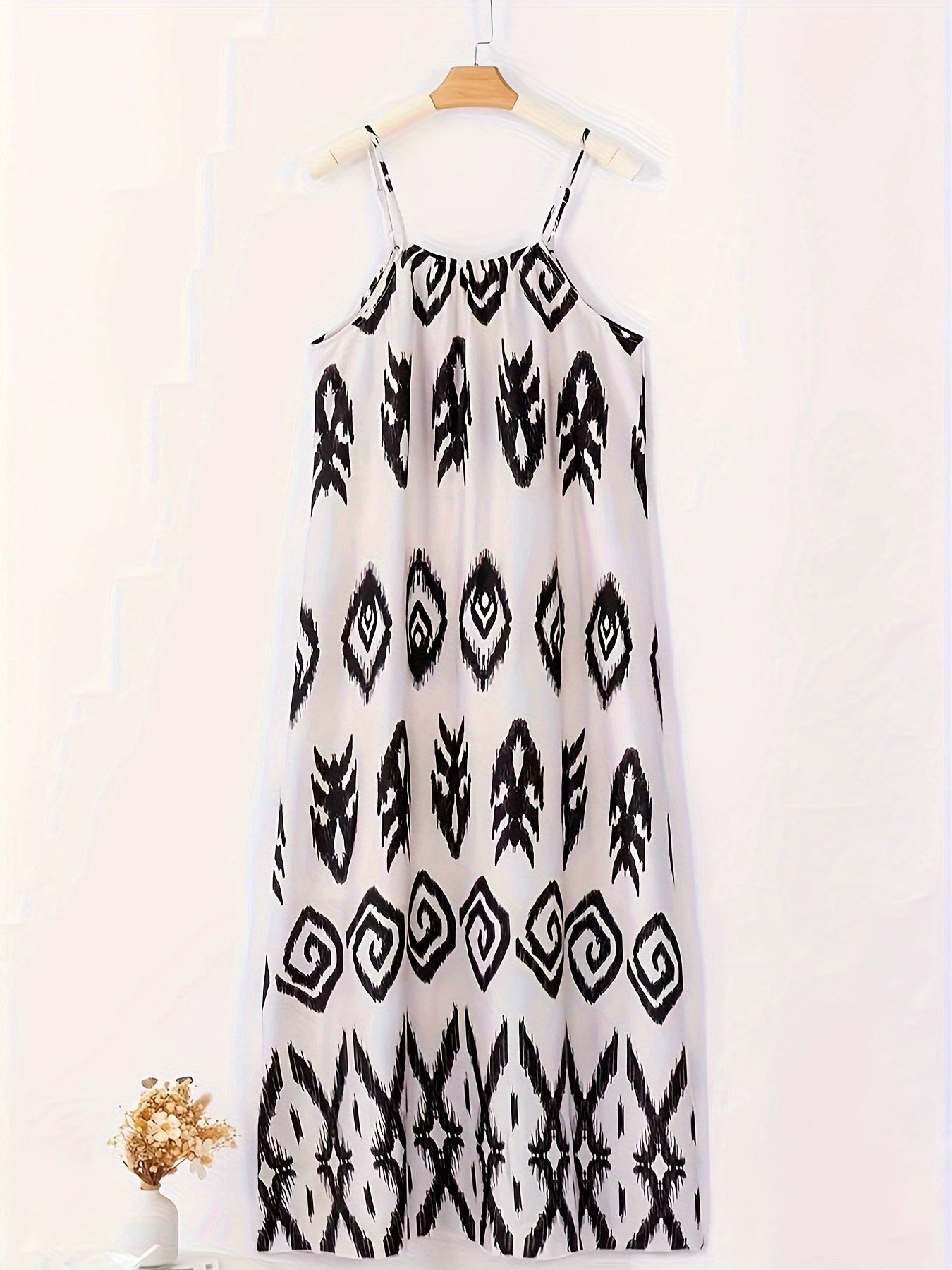 CLARA | Sleeveless printed dress