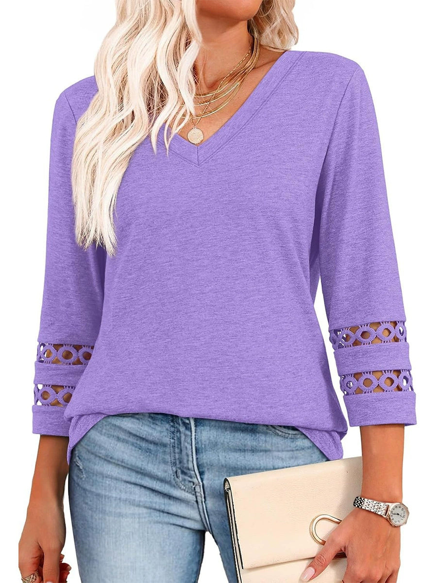VICTORIA | Womens´s v-neck sweatshirt