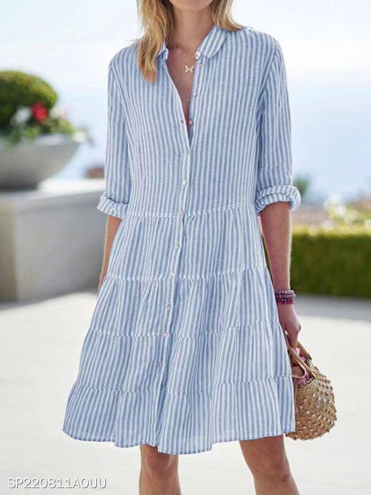 CLAIRE | Women´s striped dress