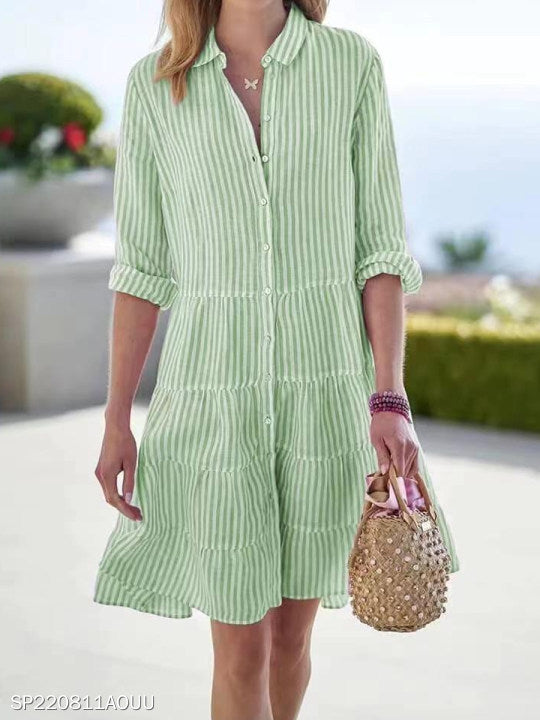 CLAIRE | Women´s striped dress