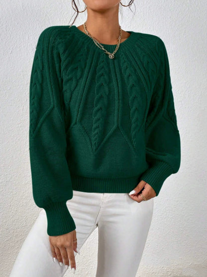 BROOKLYN | Women´s cozy braided sweatshirt